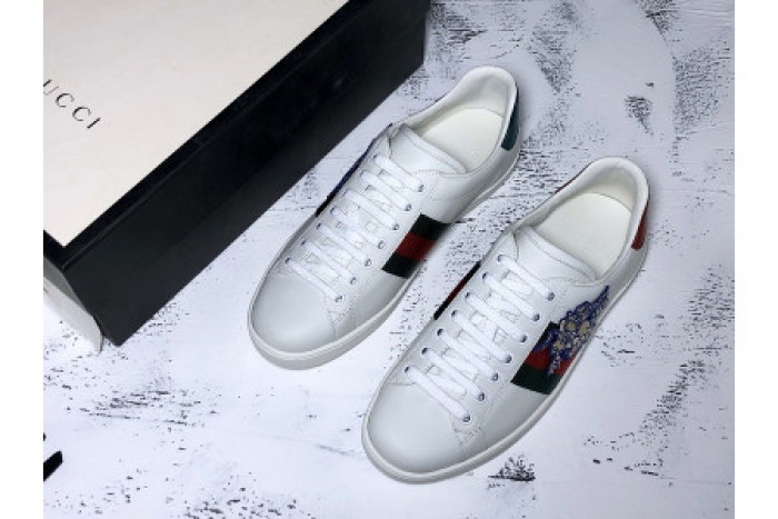 G*u*i ace embroidered low-top sneaker